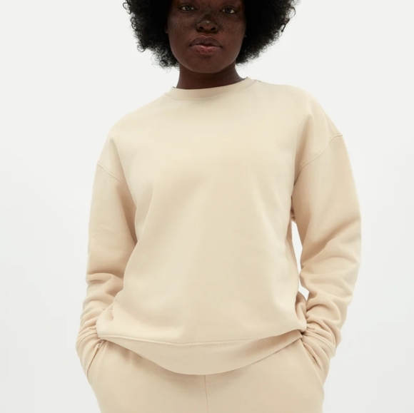 girlfriend collective Tops - Girlfriend collective 50/50 sweatshirt